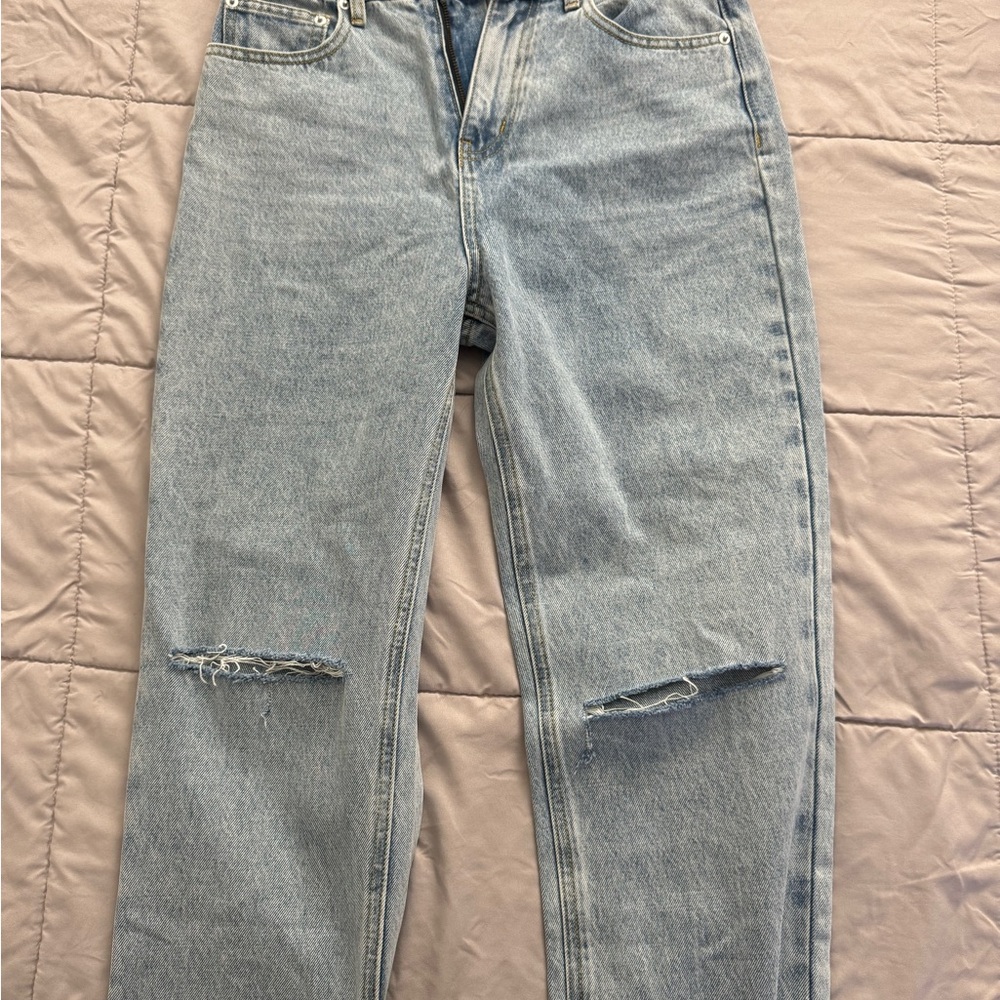 Princess Polly Stylish Light Blue Jeans